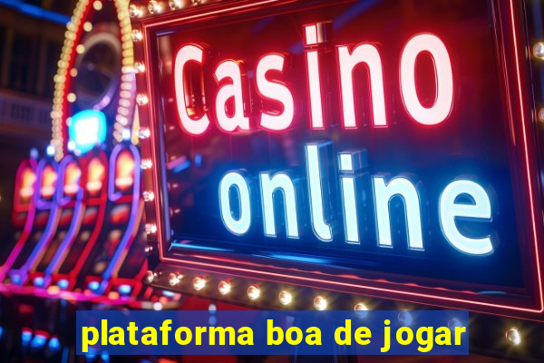 plataforma boa de jogar